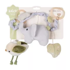 Jucărie cu pandantiv Kaichi KAYPIKL25KA040 Elephant, игрушка-подвеска плюш
