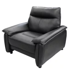 Кресло Deco Barton piele naturala Black (382)