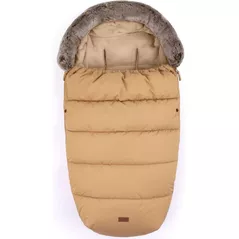 Аксессуар для колясок Petite&Mars 534826_new Husa de iarna pentru carucior 4in1 Comfy Elegant Caramel/Beige