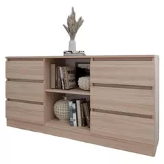 Comodă Smartex (16142) Т3 120cm Stejar Deschis