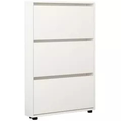 Полка для обуви Mobildor-Lux Leo Slim 50x16x125H cm White