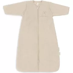 Haine pentru copii Jollein 016-542-67096 Sac de dormit cu maneci detasabile Sleepy Miffy Terry Nougat, 110cm