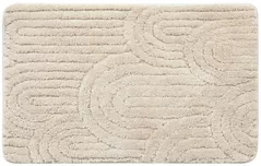 Covoraș de baie Bisk 08592 RIST 80/50, bej