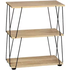 Casetieră Kesper 18461 Etajera cu 3 rafturi PAL/metal