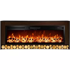 Камин электрический ArtFlame Rio & Tanzania, 630x1500x300 mm, Wenge