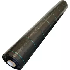 Агроволокно Profmet 385701 Agrotextil 100g/m2, 1mx50m negru cu linie verde