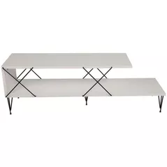 Тумба напольная для TV Trendy Strada Alb, 120x40x30cm (GTR000210)
