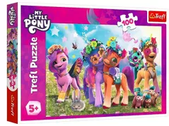 Головоломка Trefl 16463 Puzzles 100 Funny Ponies Hasbro My Little Pony
