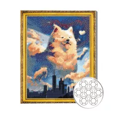 Картина по номерам Art Gallery GA81441 Mozaic cu diamante 40x50cm Nor magic