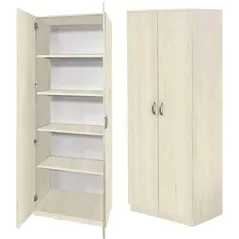 Dulap de birou Tisam Шкаф книжный закрытый 2-дверный 802х403х1816мм (0631)