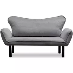 Canapea Trendy Chatto Gri, 65x70x140cm