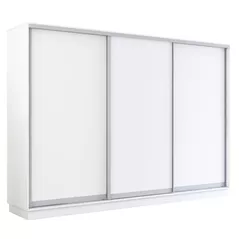 Шкаф Mobildor-Lux Fox uși glisante din PAL (330x60x200H cm) Alb