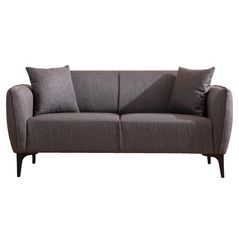 Canapea Trendy Belissimo Gri inchis (2 locuri)