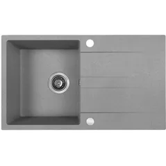 Мойка кухонная Backer Nona Wing Grey 760x440