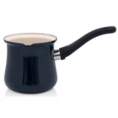 Ibric pentru cafea Metalac 57037 Ibric emailat Navi Blu 0.7L, pentru 7cani