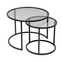 Журнальный столик Trendy Set masuta de cafea, Tokyo, Negru, 60x39x60cm