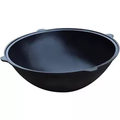 Ceaun grătar Davr Metall Ceaun din fonta 125L (fund rotund) (KZK125)