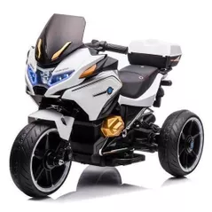 Электромобиль Richi RT1698/1 Motocicleta pe acumulator, alb