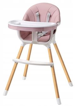 Scaun de masă 4Play Feeding Pink