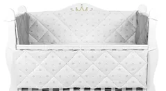 Бортик для кроватки PernaMea Coronita Gri 120x60cm (PM.101755/1)