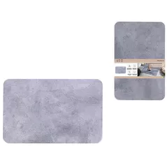 Коврик для ванной Tendance 55739 39x60cm, diatomit, gri
