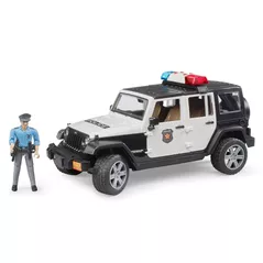 Mașină Bruder 2526 Masina de politie Jeep Wrangler, 42273