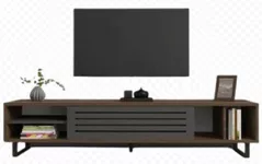 Тумба напольная для TV Trendy Eray, Nuc, Antracit