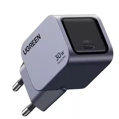 Зарядное устройство сетевое Ugreen Nexode Pro GaN Charger 1xType-C 30W X703, Space Grey