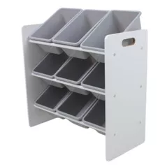 Cutie depozitare U-Grow UGRD115-CLR Raft depozitare jucarii, coșuri gri