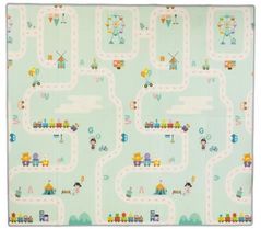 Covoraș de joacă Chipolino DKZ1515PARK Dream Park 142x142cm