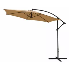 Umbrelă de gradină Hydro S 0431104, suspendata, Maro