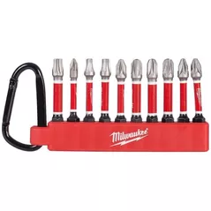 Набор головок, бит, насадок Milwaukee 4932500397 Set de 10 biti Shockwave cu carabiniera, Set3