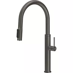 Смеситель кухонный Gessi 60822-707 Gessi 316 Black Metal Brushed PVD