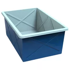 Duș de vară Uniplast 37801 Rezervor apa 350 L dreptunghiular, cu doua straturi, fara capac (120x80x50 cm)