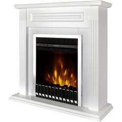 Камин электрический ArtFlame Orina & Gala silver, 900x900x270mm, Alb