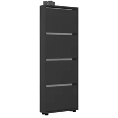 Полка для обуви Mobildor-Lux Leo Slim 90x16x164H cm Anthracite