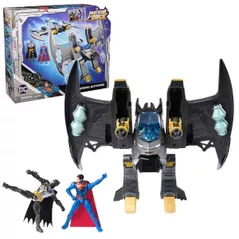 Jucărie Spin Master 6070889 Batwing transformabil 2în1, Metal Force