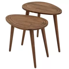 Măsuţă cafea Trendy Dulce-Nuc (2 bucăți)
