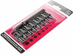 Set de unelte de mână JTC JTC-3216 сменные просечки (2, 3, 4, 5, 6 7, 8, 9, 10 мм.)