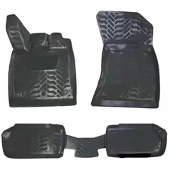 Коврик для автомобиля Aileron 61119 Audi Q3 (8U) (2015-) салон (3D с подпятником)(Крепеж2)