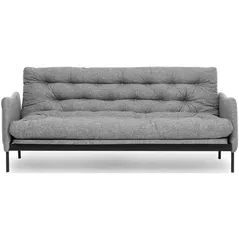 Canapea Trendy Renge Gri deschis, extensibila (3 locuri)