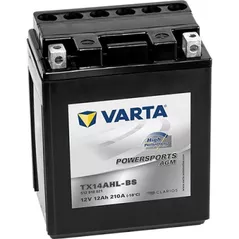 Автомобильный аккумулятор Varta 12V 12AH 210A(EN) клемы 0 (134x89x166) YTX14AHL-BS AGM (512918021I314)