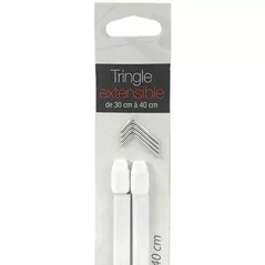 Аксессуар для ванной Luance 50458 Luance Карниз для штор овальный 2ед, 30-40cm Luance, белый