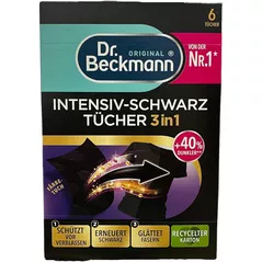 Порошок для стирки Dr.Beckmann 6081 Servetele restabilire culoare neagra 6 buc