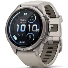 Смарт часы Garmin Fenix 9 Pro, 43mm, inReach,Ti,Gy/DkSdsn bd (010-04335-81)