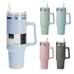 Термокружка Excellent Houseware 23521 Cana ToGo XXL cu pai pentru bauturi 1.2L D10x26.5cm (în asortiment)