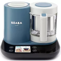 Пароварка-блендер Beaba B916901 Babycook Smart + Wi-Fi Peacock Blue