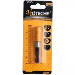 Set de tubulare, bite, duze Hoteche 251001 Suport magnetic pentru biți cu eliberare rapidă 60mm
