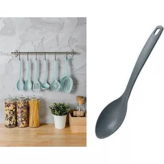 Lingură Бытпласт 45619 Ложка сервировочная Phibo 28cm серая