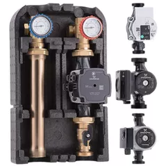 Насосная группа Barberi Насосные группы (Grundfos UPML) прямые DN 25 G 1F*G1 1/2 M